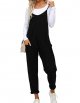 Women's Casual Jumpsuits Summer Sleeveless Romper Overalls Strap Loose Spaghetti Strap Jumpsuit With Pockets